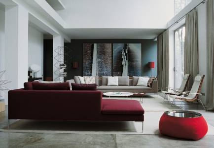 客廳高端沙發(fā)：charles sofa