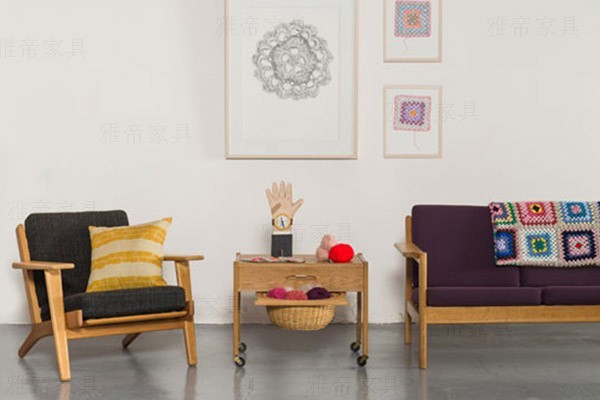 Hans Wegner 2 Seater Plank Sofa(雙人位漢森實木沙發(fā))